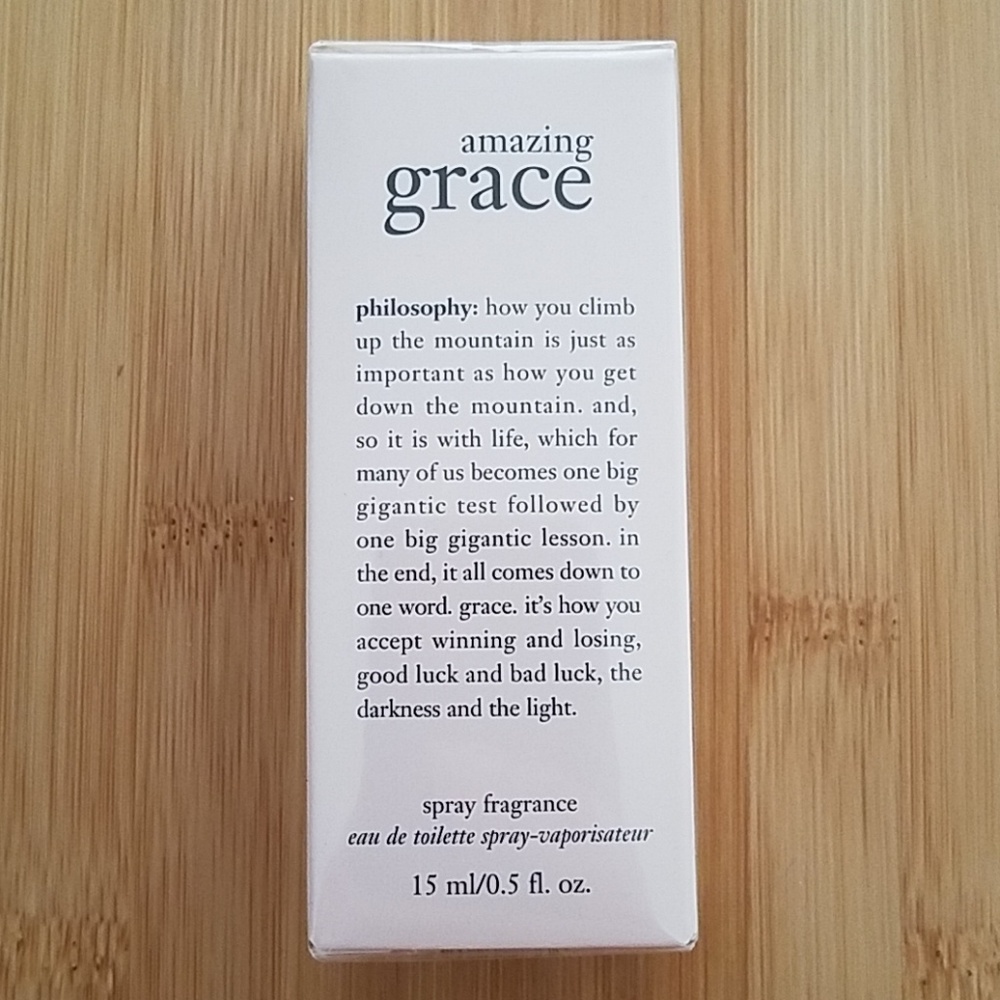 Philosophy Amazing Grace Spray NEW